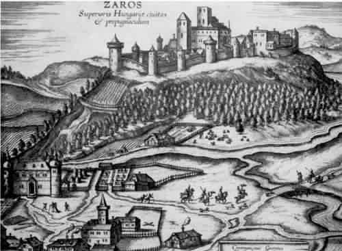 Dobová rytina z roku 1617    
